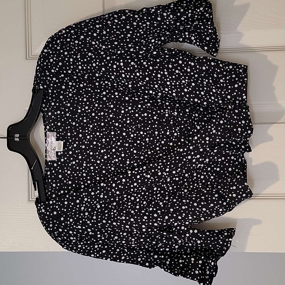 Band of Gypsies Blk & Wht Sz S Coverlet